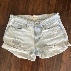 Pacsun distressed denim shorts